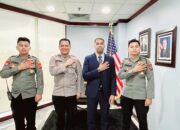 Polrestabes Medan Tingkatkan Keamanan, Sambangi Konsulat Amerika Serikat dengan Patroli Humanis