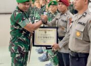 Sinergi TNI-Polri: Lima Personel Polrestabes Medan Terima Penghargaan Pangdam I/BB atas Aksi Heroik