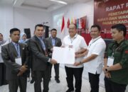 Lawan Kotak Kosong, KPU Asahan Tetapkan Taufik-Rianto sebagai Bupati dan Wakil Bupati Periode 2025-2030