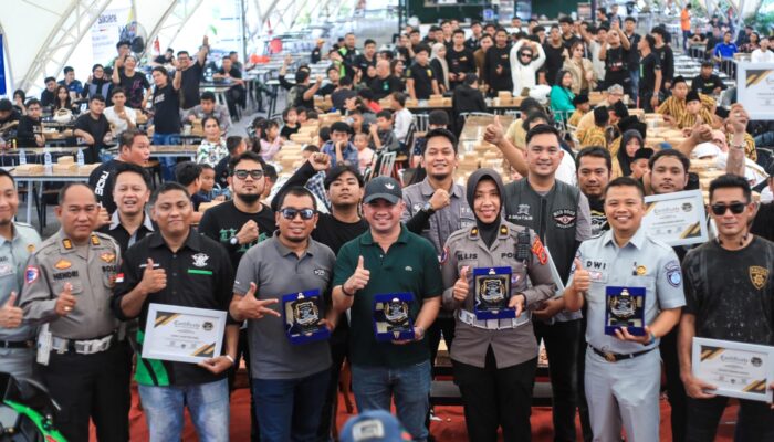 Hadiri Anniversary ke- 4 Tahun, Pemko Medan Berharap Sonic Dapat Berikan Contoh Positif Bagi Komunitas Motor