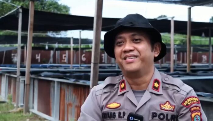 Kapolsek Medan Baru Inisiasi Budidaya Lele: Dorong Ketahanan Pangan dan Ekonomi Warga