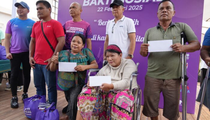 Kepedulian di Balik Road to Adhyaksa Charity Run Medan 2025: JAM-Intel dan Adhyaksa Runners Gelar Bakti Sosial