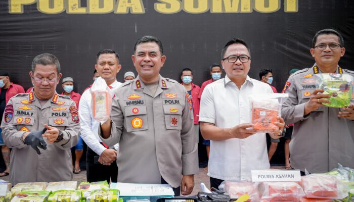 Polda Sumut Bongkar Jaringan Narkoba Internasional, Bandar Bersenjata Berhasil Dilumpuhkan