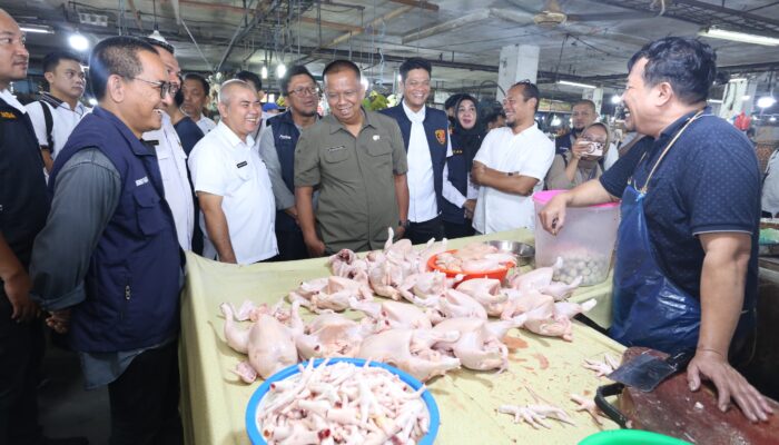 Pastikan Harga Stabil Jelang Ramadan, Polda Sumut Gelar Sidak ke Pasar Tradisional di Medan