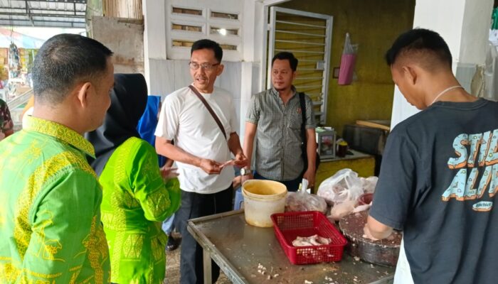 Menjelang Ramadhan, Polres Sergai dan Pemkab Sergai Gelar Sidak di Pasar Rakyat Sei Rampah
