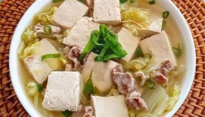 Sop Tahu Gurih dan Lezat, Menu Sederhana yang Menghangatkan