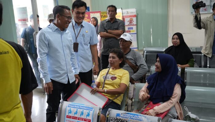Pastikan Masyarakat Mendapatkan Pelayanan Kesehatan Yang Baik, Wakil Wali Kota Medan Tinjau Puskesmas Sentosa Baru