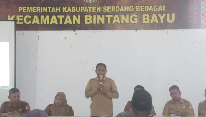 Bupati Sergai Dorong Optimalisasi PBB-P2 2025 di Kecamatan Bintang Bayu