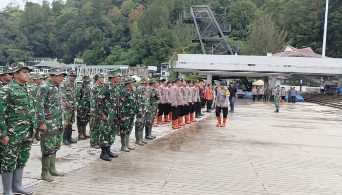 Sinergi Polres, TNI, dan Pemkab Simalungun Pulihkan Parapat dari Banjir Bandang