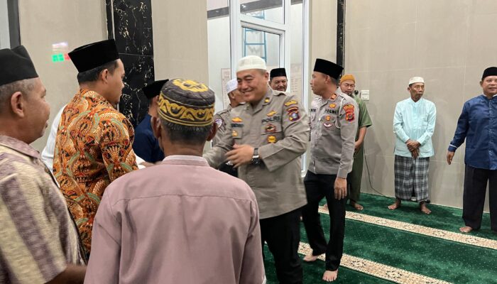 Polres Sergai Gelar Safari Subuh ke-3 di Masjid Al-Hidayah, Ajak Masyarakat Jaga Kamtibmas di Bulan Ramadan