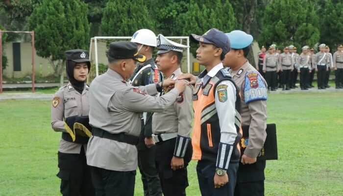 Polres Serdang Bedagai Gelar Apel Pasukan Operasi Ketupat Toba 2025 untuk Pengamanan Mudik Lebaran