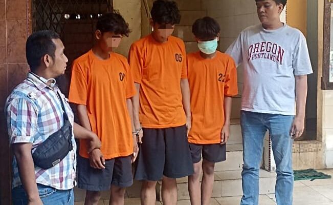 Polisi Bertindak Cepat! Tawuran Remaja di Medan Dibubarkan, 3 Pelaku Ditangkap