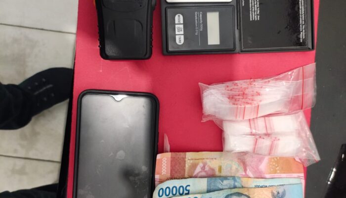 Polres Sergai Tangkap Pengedar Sabu yang Gunakan HT untuk Awasi Petugas