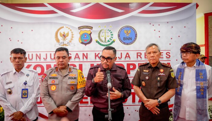 Komisi III DPR RI Apresiasi Polda Sumut dalam Menekan Kriminalitas dan Transformasi Keamanan