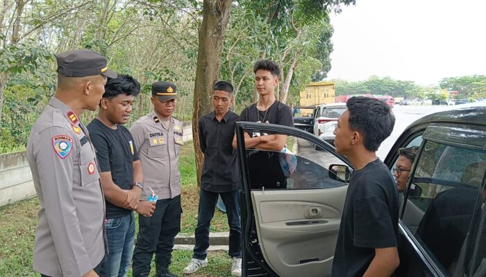 POLRES SERGAI GELAR PATROLI DI REST AREA B, PASTIKAN KENYAMANAN PEMUDIK