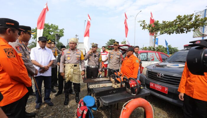 Kapolda Sumut Tinjau Pos PAM Idul Fitri di Sei Karang, Tekankan Sinergi dan Keselamatan Pemudik
