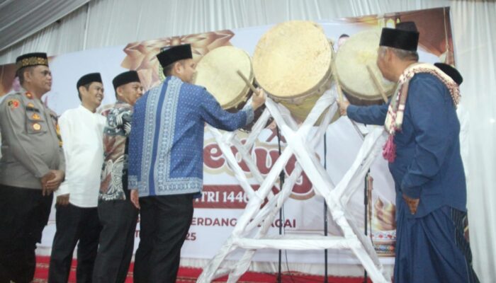 Gema Takbir dan Tabuh Bedug Sambut Idulfitri 1446 H di Sergai dengan Semarak