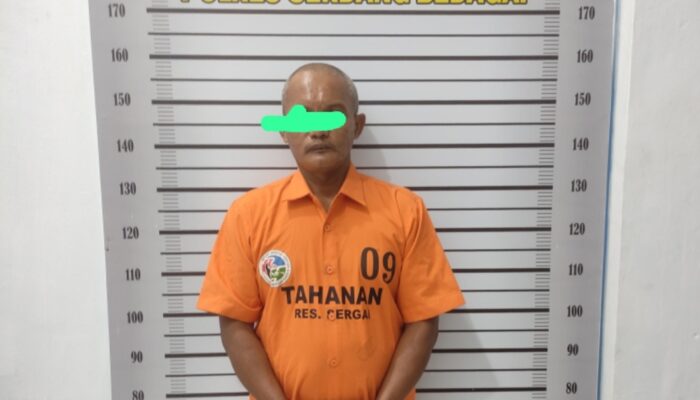 Polres Sergai Tangkap Pengedar Sabu di Bogak Besar, Sita 11 Paket Narkotika