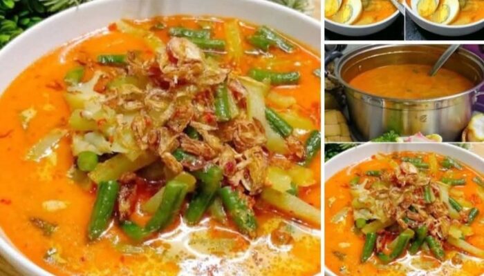 Resep Lontong Sayur Khas Lebaran: Lezat, Gurih, dan Penuh Rempah
