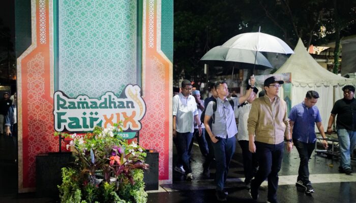 Rico Waas Tinjau Persiapan Akhir Ramadan Fair 2025