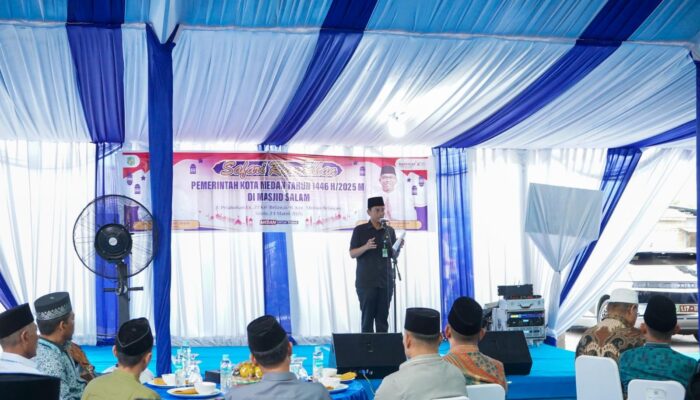 Safari Ramadan di Masjid Salam, Rico Waas: Belawan Fokus Pembangunan