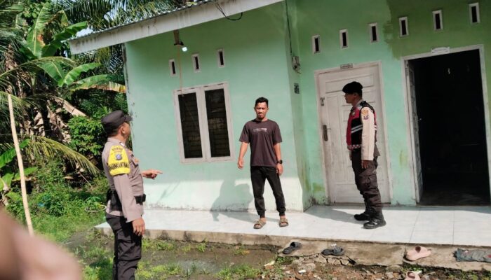 Polres Sergai Patroli Cek Rumah Kosong Selama Mudik Lebaran, Warga Merasa Aman