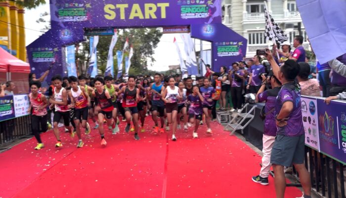 Ribuan Peserta Ramaikan Adhyaksa Sanggau City Run 2025, Momentum Semarak Hari Jadi ke-409 Kabupaten Sanggau