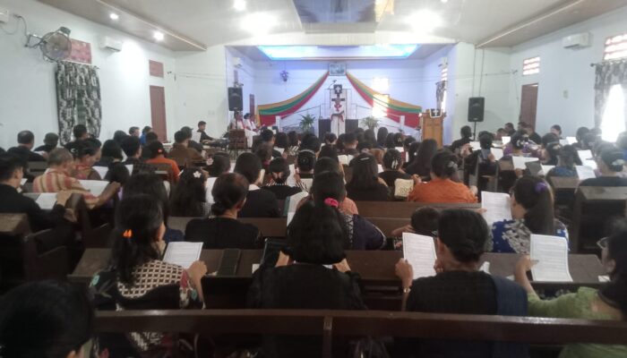 Polres Sergai dan Polsek Jajaran Lakukan Pengamanan Ketat Peringatan Ibadah Jumat Agung di 48 Gereja