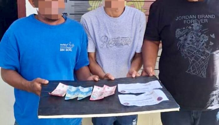 Polsek Batangtoru Amankan Tiga Pelaku Pungli di Sekitar Tambang Martabe, Uang Tunai dan Kuitansi Jadi Barang Bukti
