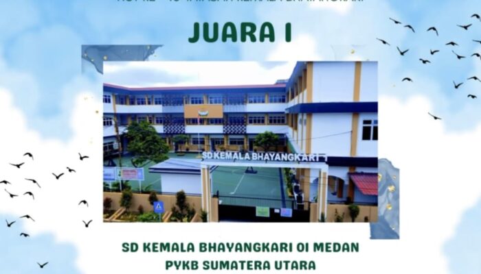 Kemala Bhayangkari Sumut Ukir Prestasi Nasional,SD dan TK Raih Juara 1 di Ajang Penilaian Sekolah dan Lomba Menulis