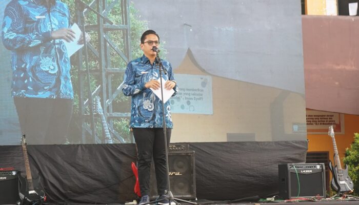Siswa Perguruan Al-Hikmah Marelan Unjuk Kreativitas di Pentas Ekspresi, Wali Kota Medan Tertarik Buatkan Video Klip