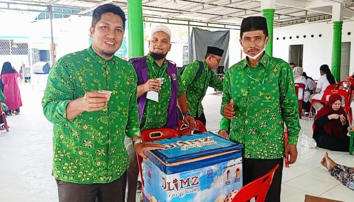 Dukungan Sponsor Lokal Warnai Pelantikan DPC PUI Tebing Tinggi 2025 dan Aksi Sosial