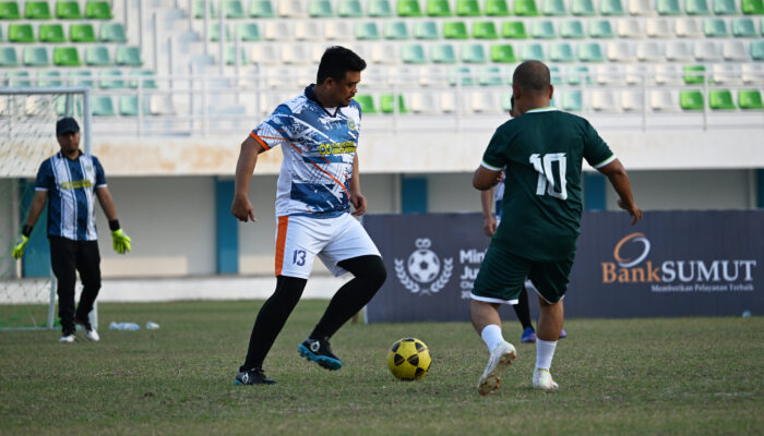 Buka Kejuaraan Mini Soccer Jurnalis Championship, Bobby Nasution Harap Lebih dari Sekadar Kompetisi