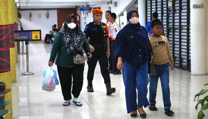 Lonjakan Penumpang KA Datuk Belambangan dan Siantar Ekspres Saat Long Week End