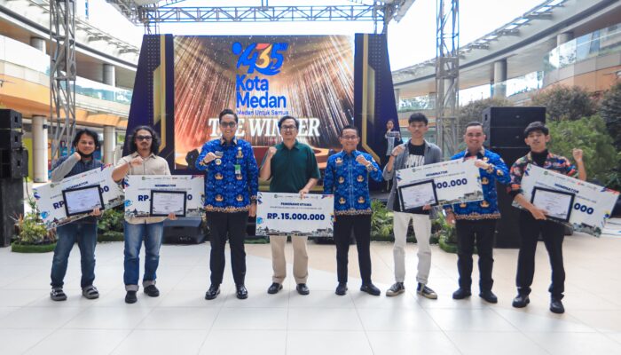 Pemenang Kompetisi Logo HUT ke-435 Kota Medan Diumumkan, Rico Waas Merasa Bangga Pertama Kalinya Digelar Banyak Insan Kreatif Yang Ikut