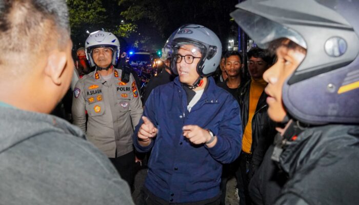 Rico Waas Patroli Malam Bersama Polrestabes Medan, Pastikan Kondisi Keamanan Kota Medan Tetap Kondusif