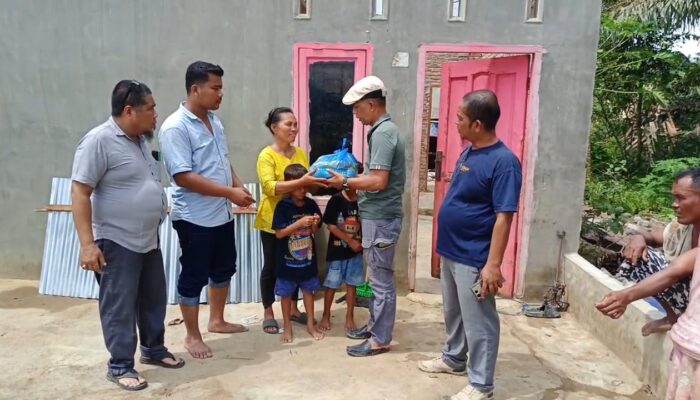 SMSI Sergai Salurkan Bantuan untuk Korban Angin Puting Beliung