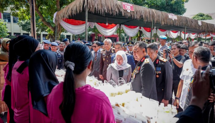 Semarak HUT Bhayangkara ke-79: Polda Sumut Hadirkan Pasar Murah dan Kuliner Gratis untuk Warga