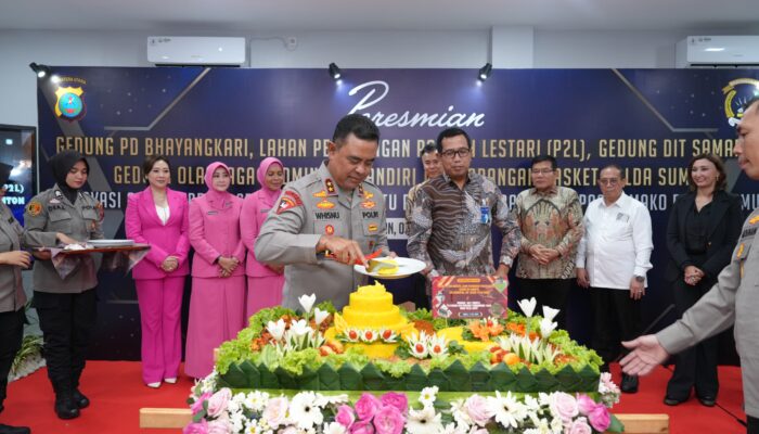 Modernisasi dan Kesejahteraan Personel Jadi Prioritas, Kapolda Sumut Resmikan Sejumlah Fasilitas Baru di Mapolda