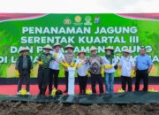 Polda Sumut Tanam Jagung Serentak, Targetkan 24 Ribu Ton untuk Swasembada Pangan 2025