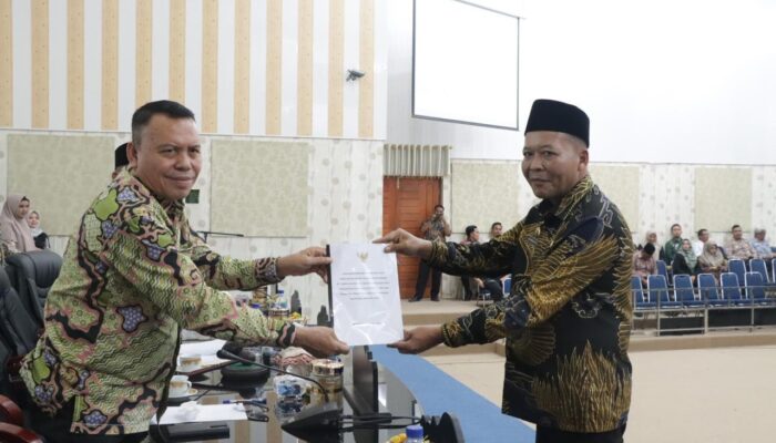 Pemkab Sergai Tanggapi Pandangan Umum Fraksi DPRD Soal Ranperda P2APBD 2024