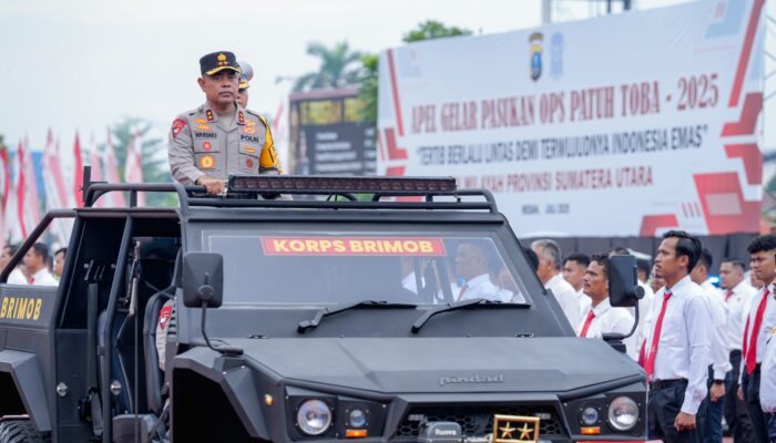 Operasi Patuh Toba 2025 Resmi Dimulai: Kapolda Sumut Ajak Warga Bangun Budaya Tertib Lalu Lintas