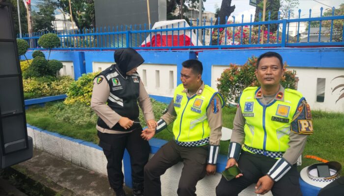 Kompol Gabriellah Pimpin Pemeriksaan Kesehatan Personel Jelang Operasi Patuh Toba 2025