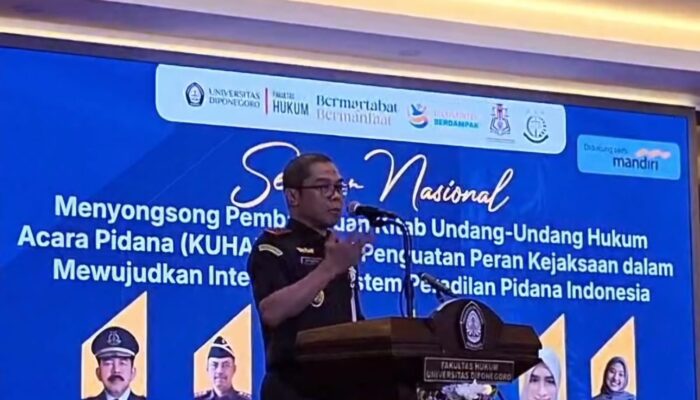 Menuju KUHAP Baru: Jaksa Agung Dorong Peradilan Humanis, Kajati Jateng Siap Jadi Inisiator Sistem Integralistik