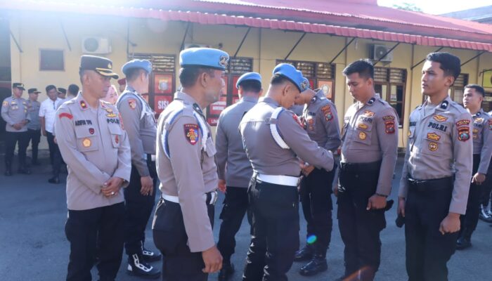 Propam Polda Sumut Sidak Disiplin di Polres Sibolga: Rambut Panjang hingga Surat Izin Tak Lengkap Jadi Temuan