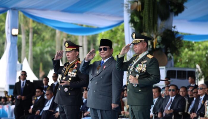 Prabowo: Wujudkan Polisi yang Bersih, Tangguh, dan Dicintai Rakyat