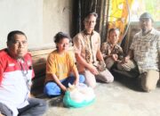 Ketua Umum ALISSS Bantu Keluarga Yusiani yang Hidup dalam Kesulitan di Sergai
