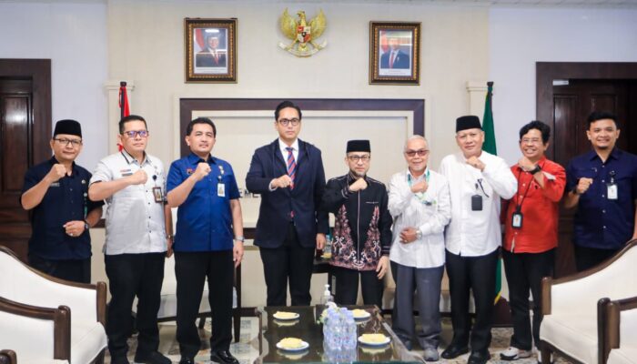 Terima Audiensi Baznas Kota Medan, Rico Waas Berharap Penyaluran Zakat Dapat Diketahui Baik Penerima Maupun Pemberi