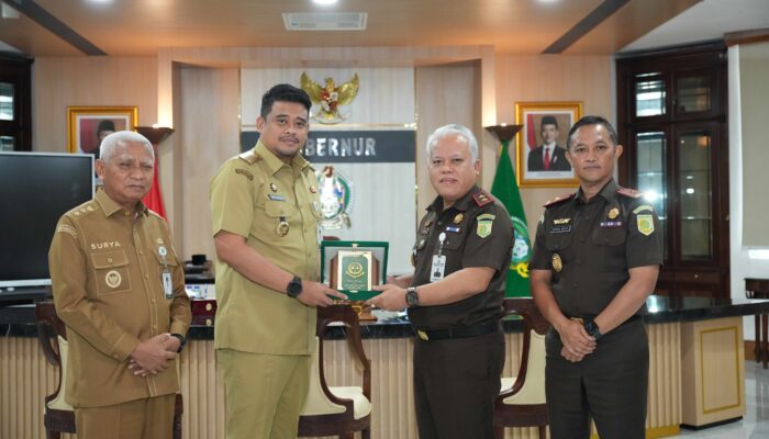 Gubernur Bobby Nasution dan Kajati Sumut Bahas Program Restorative Justice