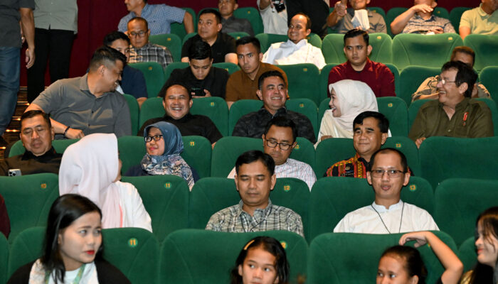 Gubernur Sumut Bobby Nasution Bersama Forkopimda Nobar Film Believe